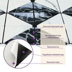 Самоклеюча PET мозаїка 300х300х4мм SW-00002450