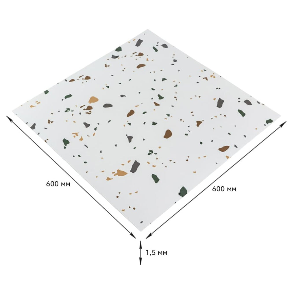 Самоклеюча LVT плитка 600х600х1.5мм (D) SW-00001592