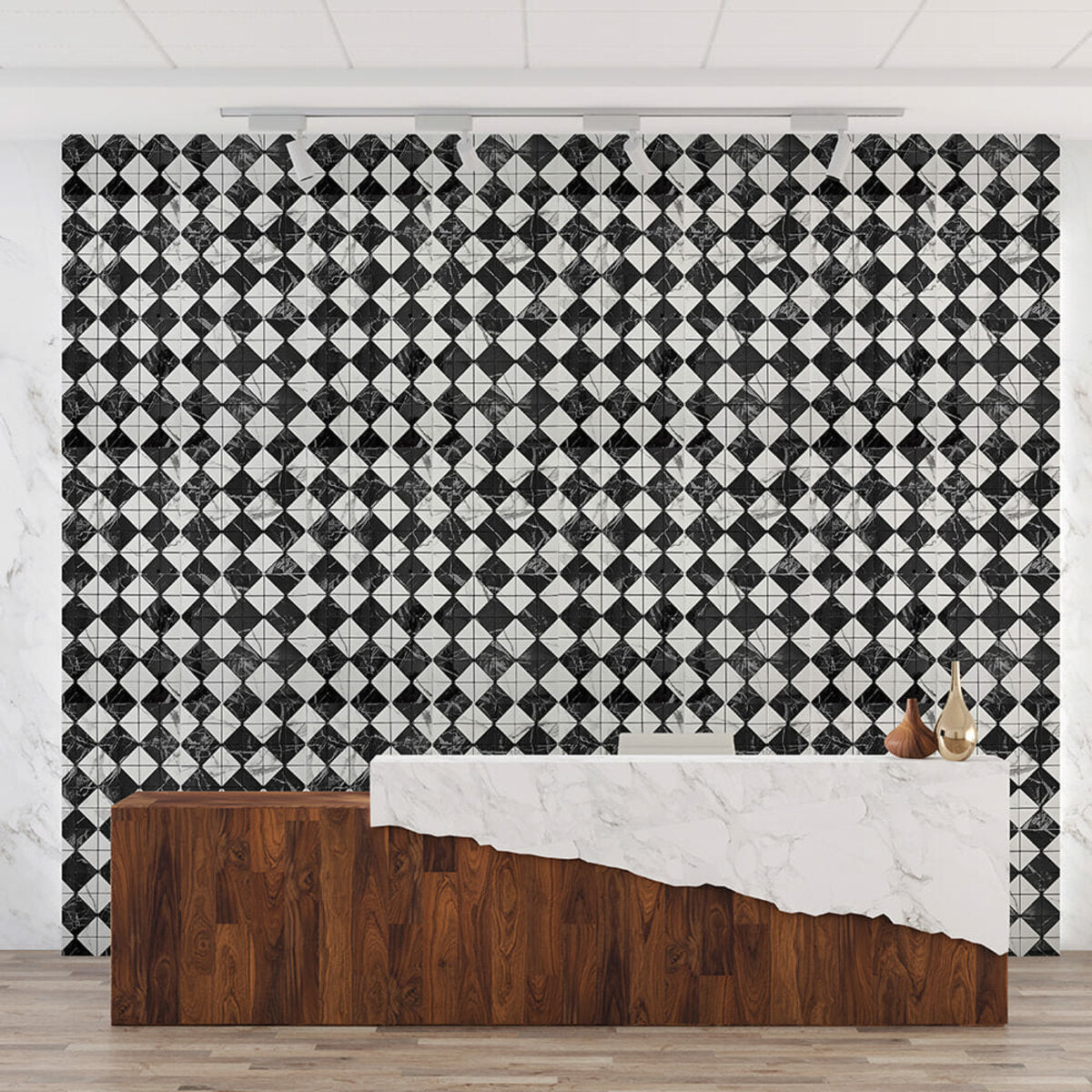 Самоклеюча PET мозаїка 300х300х4мм SW-00002450