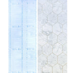 Самоклеюча плівка 0,45х10м х 0,07мм Сірий мармур золоті соти HO-00001212