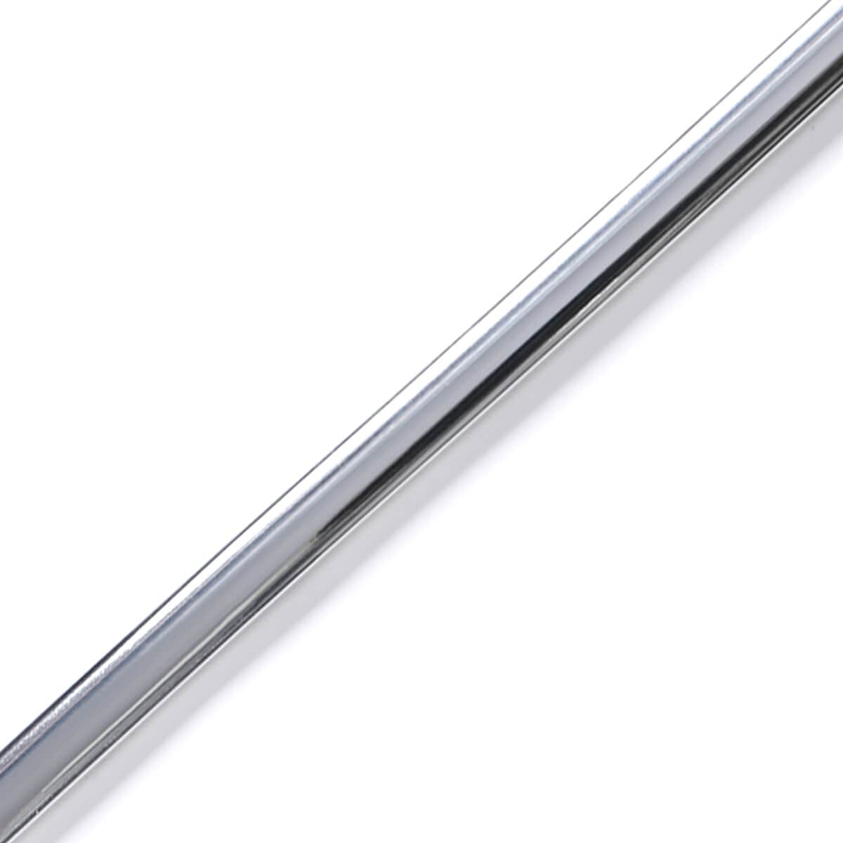 D-образний молдінг 3м х 8мм х 4мм Срібло (D) HO-00001552