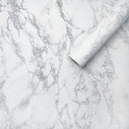 Самоклеюча плівка 0,45х10м х 0,07мм Білий мармур SW-00001207