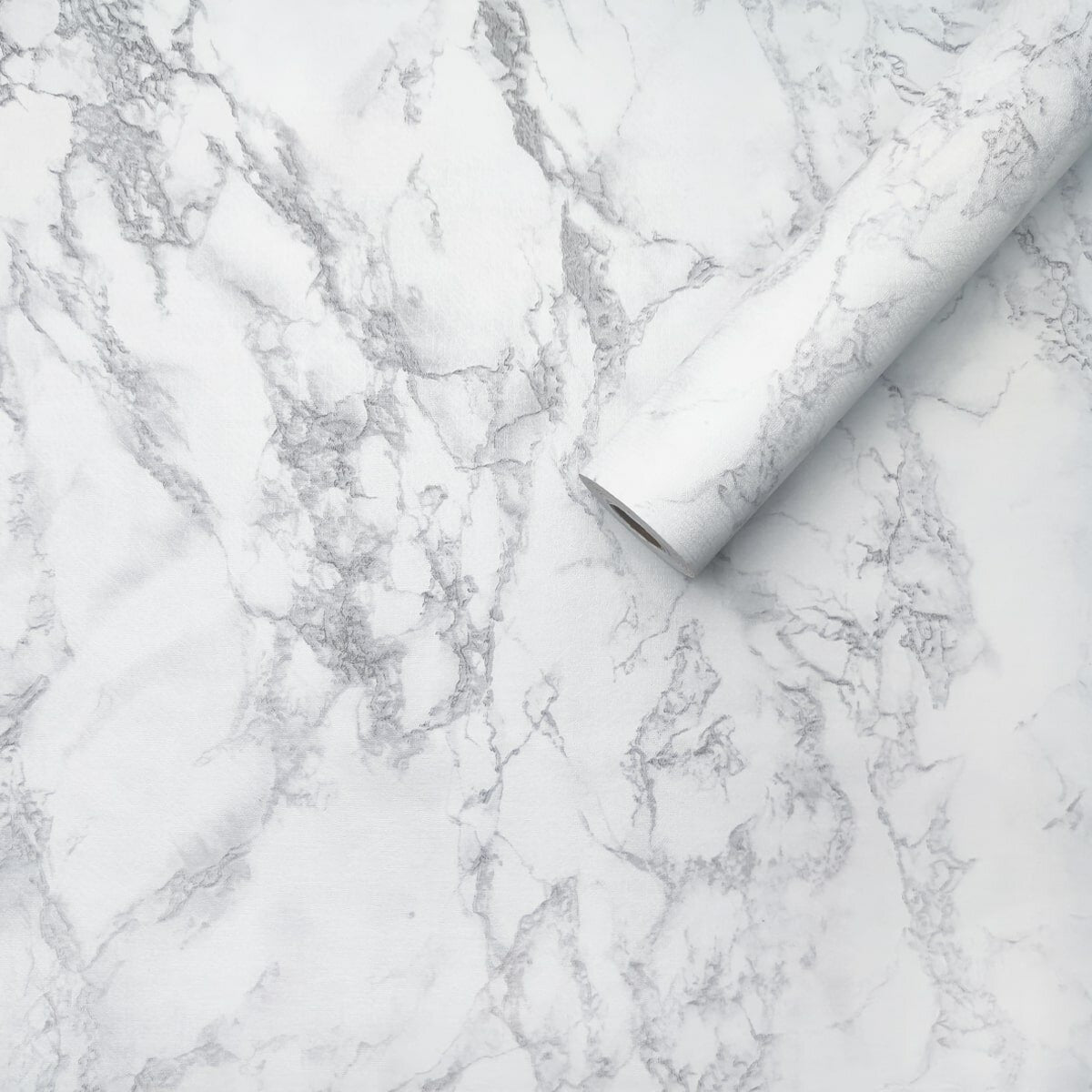 Самоклеюча плівка 0,45х10м х 0,07мм Білий мармур SW-00001207