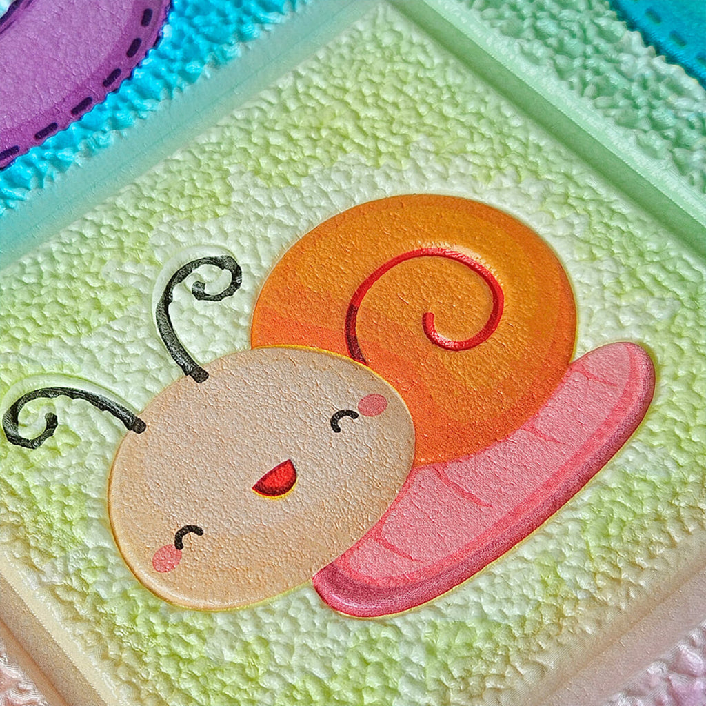 Набір панелей стінових 3D 700х1400х4мм Абетка (2шт) SW-00002352