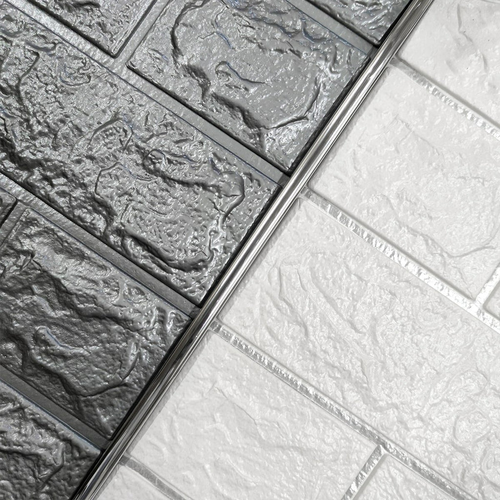 D-образний молдінг 3м х 8мм х 4мм Срібло (D) SW-00001552