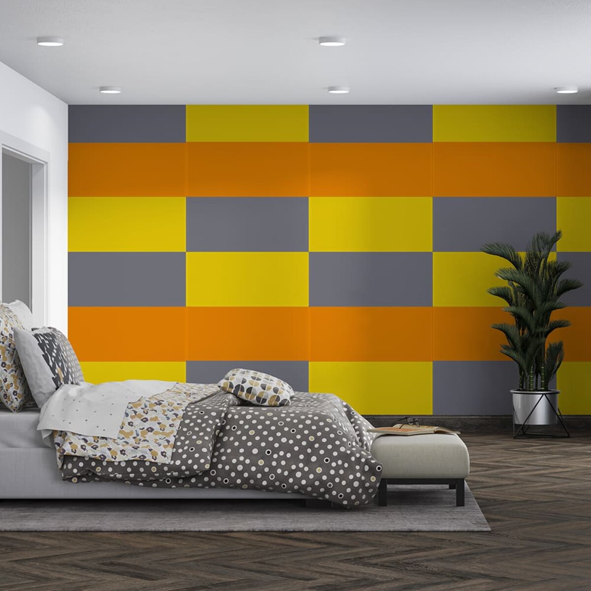 Самоклеюча стінова PET плитка 900х400х2мм SW-00002256