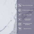 Самоклеюча стінова PET плитка 600х300х2мм SW-00001671