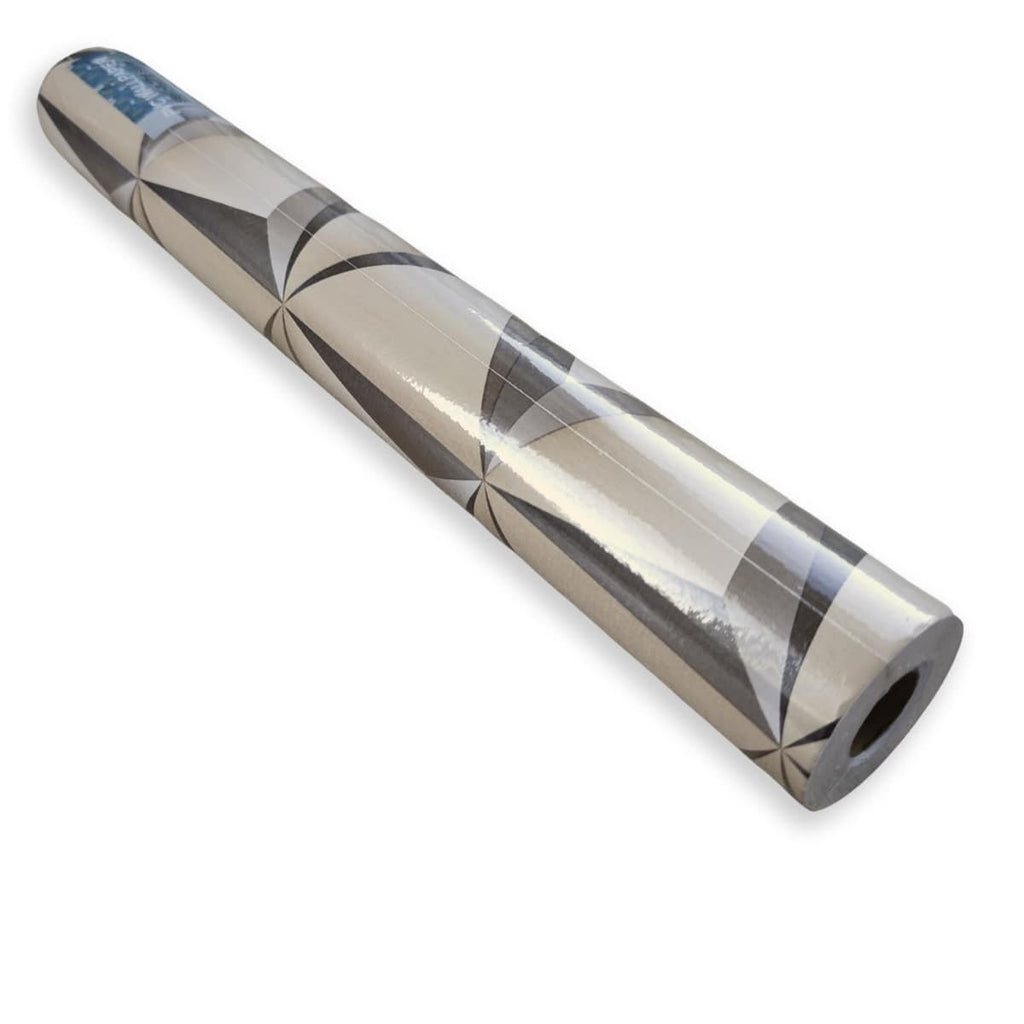 Самоклеюча плівка 3D 0,45х10м х 0,07мм Бежеві трикутники HO-00001235