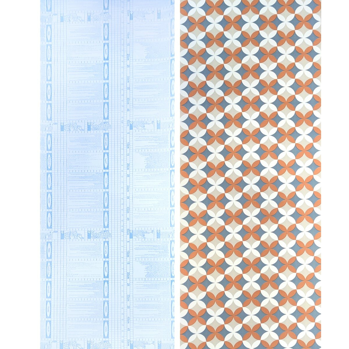 Самоклеюча плівка 0,45х10м х 0,07мм Помаранчові квіти HO-00001220