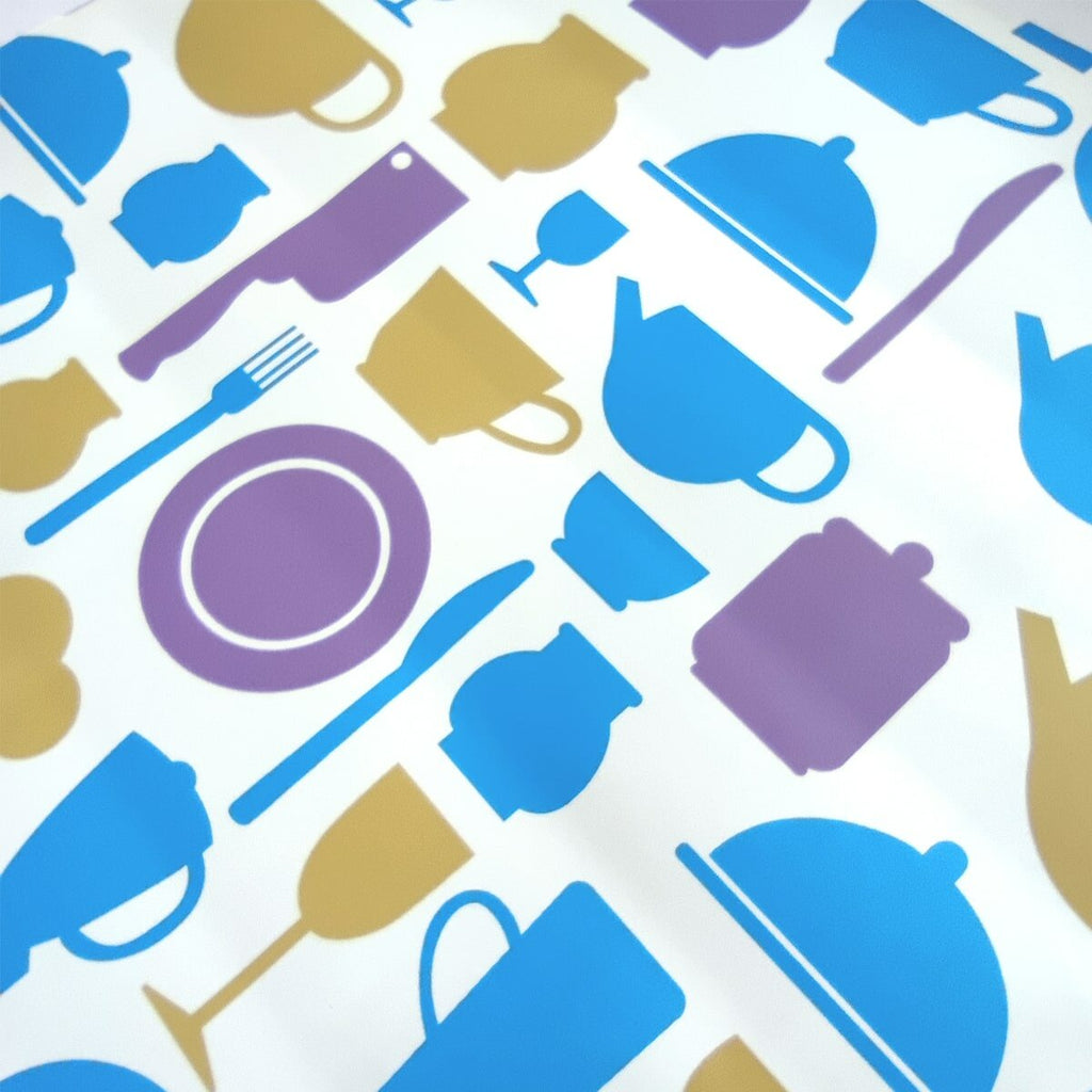 Самоклеюча плівка на паперовій основі 0,45х10м х 0,07мм Яскрава кухня HO-00000795