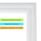 Молдинг 5000х30х2 мм Глянсовий білий SW-00002686