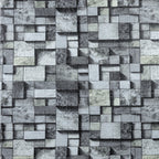 Панель стінова 700х770х3мм Графітовий кубік SW-00001996