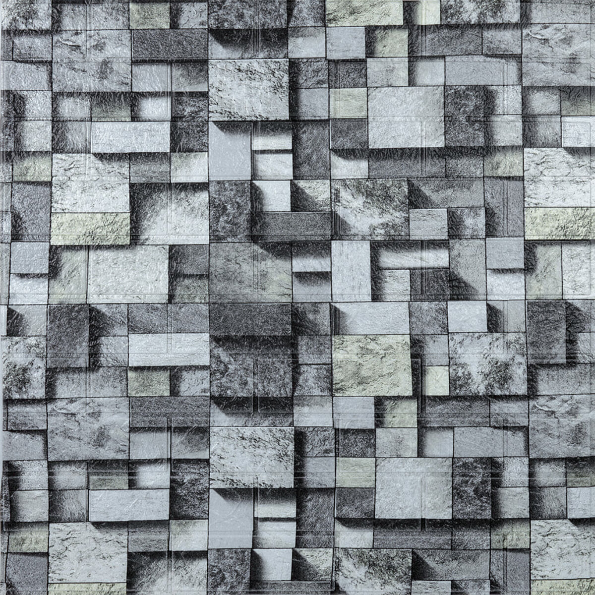 Панель стінова 700х770х3мм Графітовий кубік SW-00001996