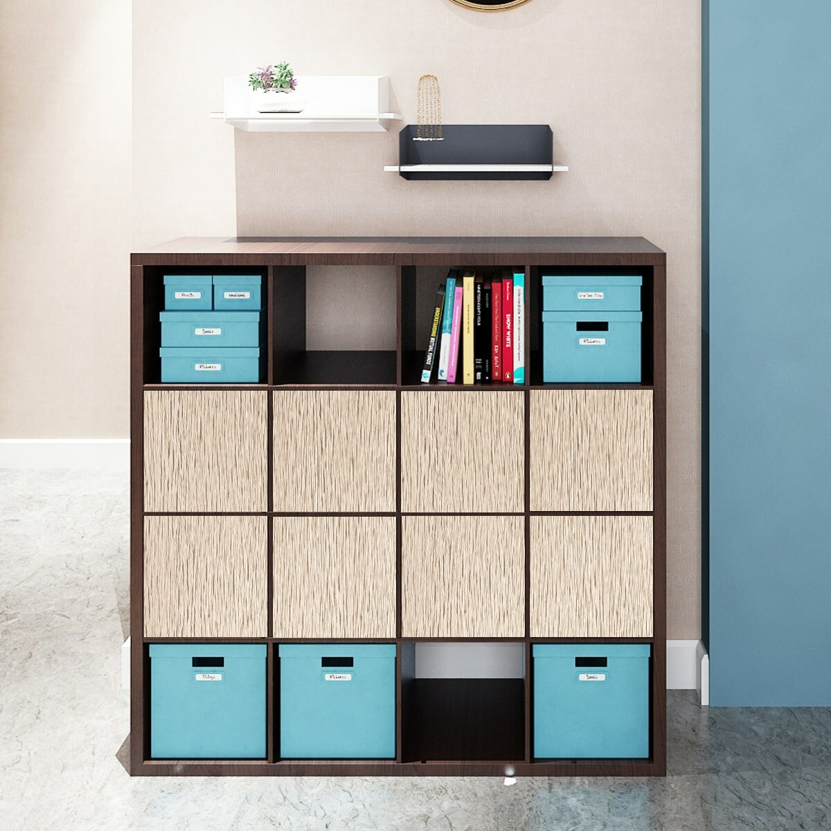 Самоклеюча плівка 0,45х10м х 0,07мм Солом'яна HO-00001245