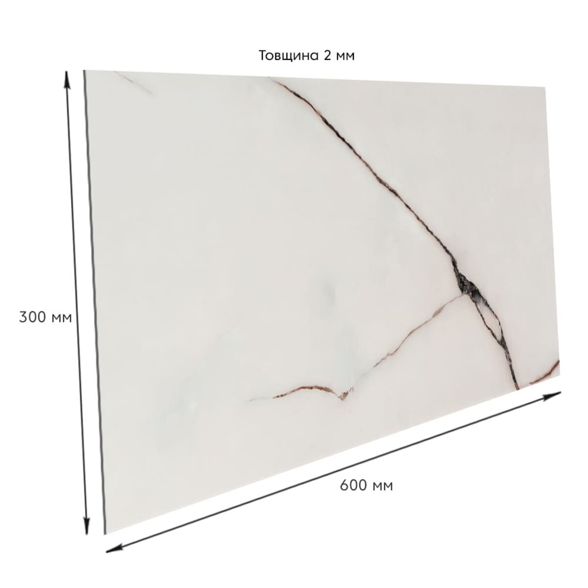 Самоклеюча стінова PET плитка 600х300х2мм SW-00001678