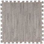 Підлога пазл - модульне підлогове покриття 600x600x10мм Сіре дерево (МР9) SW-00000209