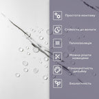 Самоклеюча стінова PET плитка 600х300х2мм SW-00001679