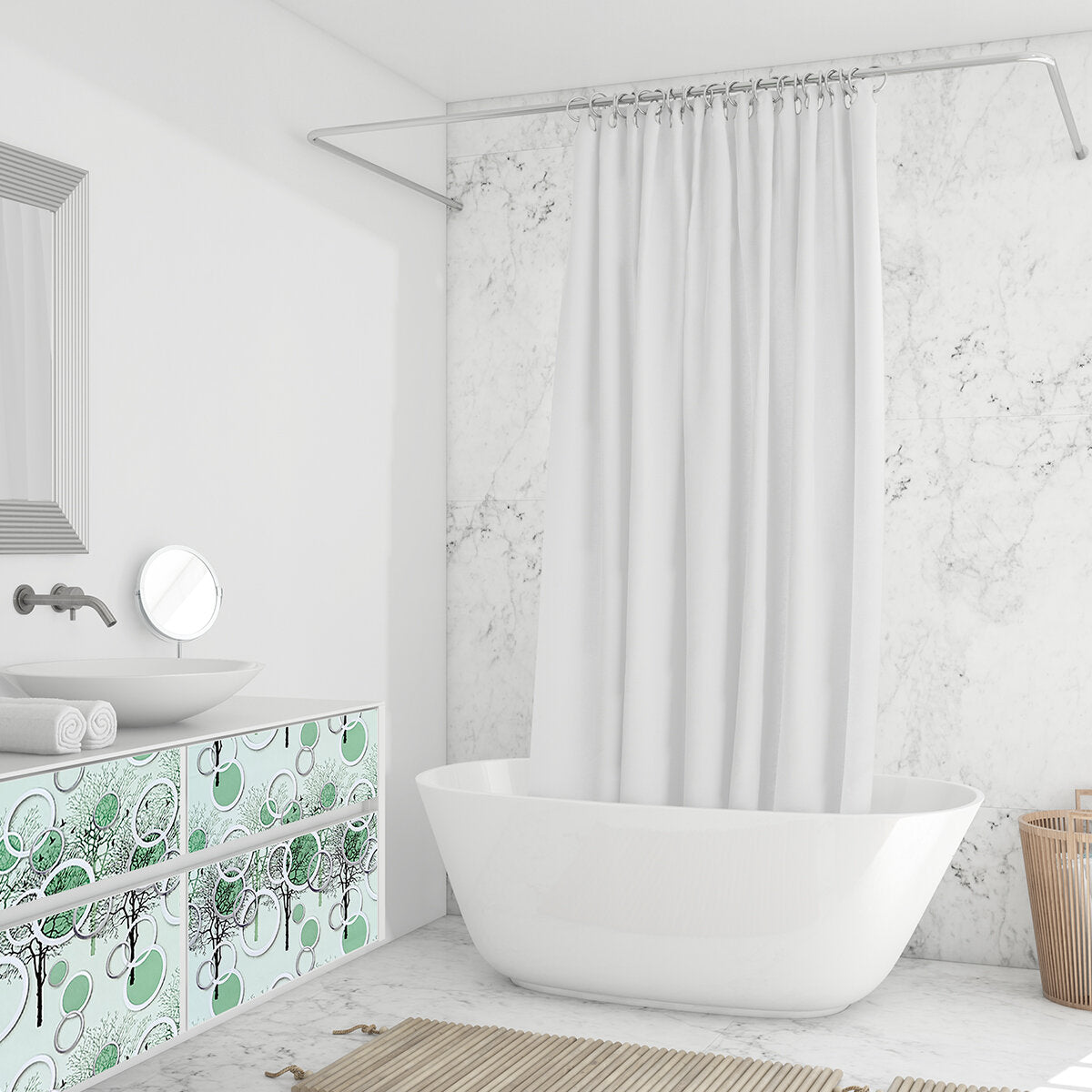 Плівка на самоклейці на паперовій основі 67см х 10м HO-00001512