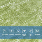 Декоративна 3D панель самоклейка Глибокий зелений (цегла) (069) SW-00000171