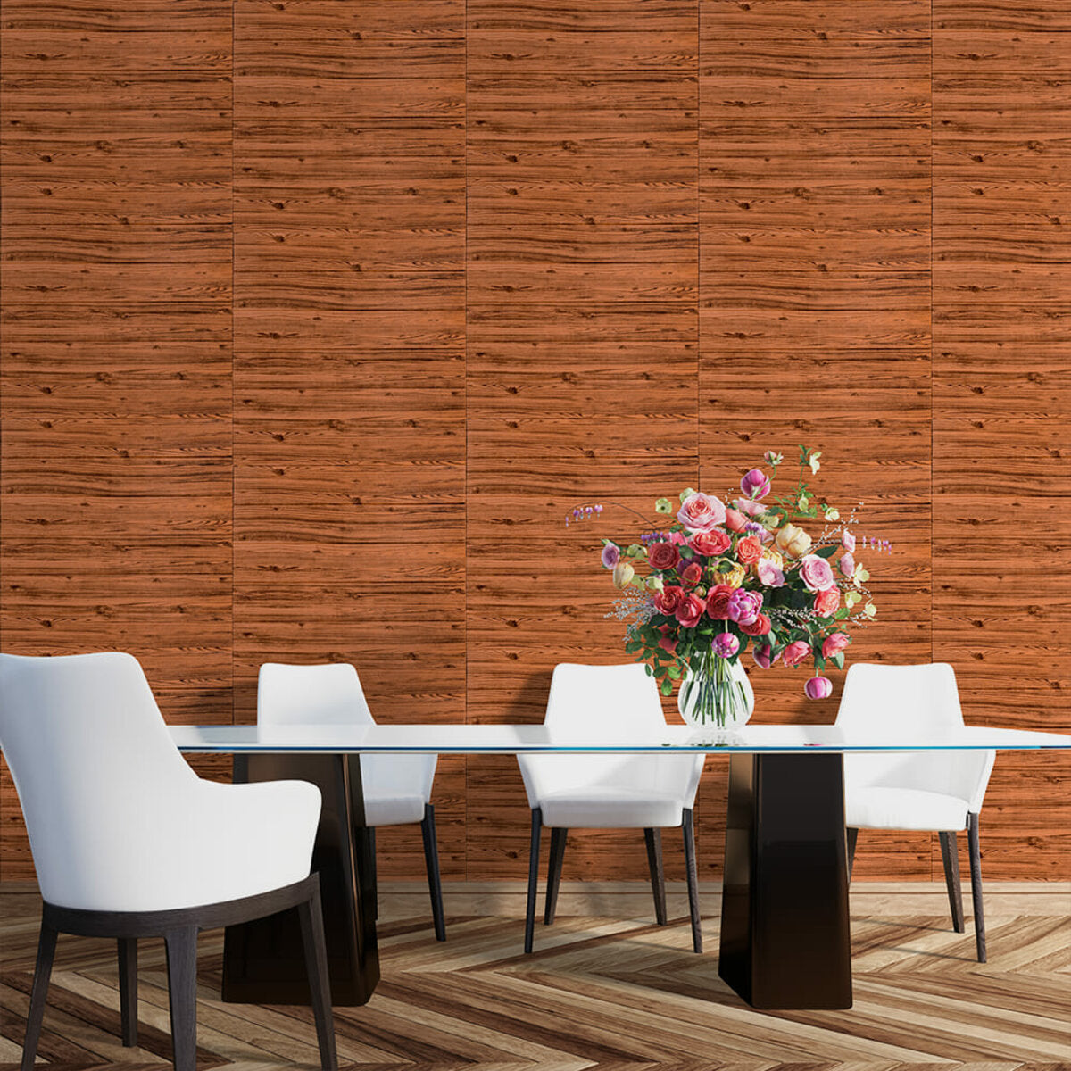 Самоклеюча декоративна 3D панель 700х700х6мм Золоте дерево (082) HO-00000020