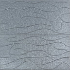 Панель 3D 700х700х6мм Срібло SW-00001951