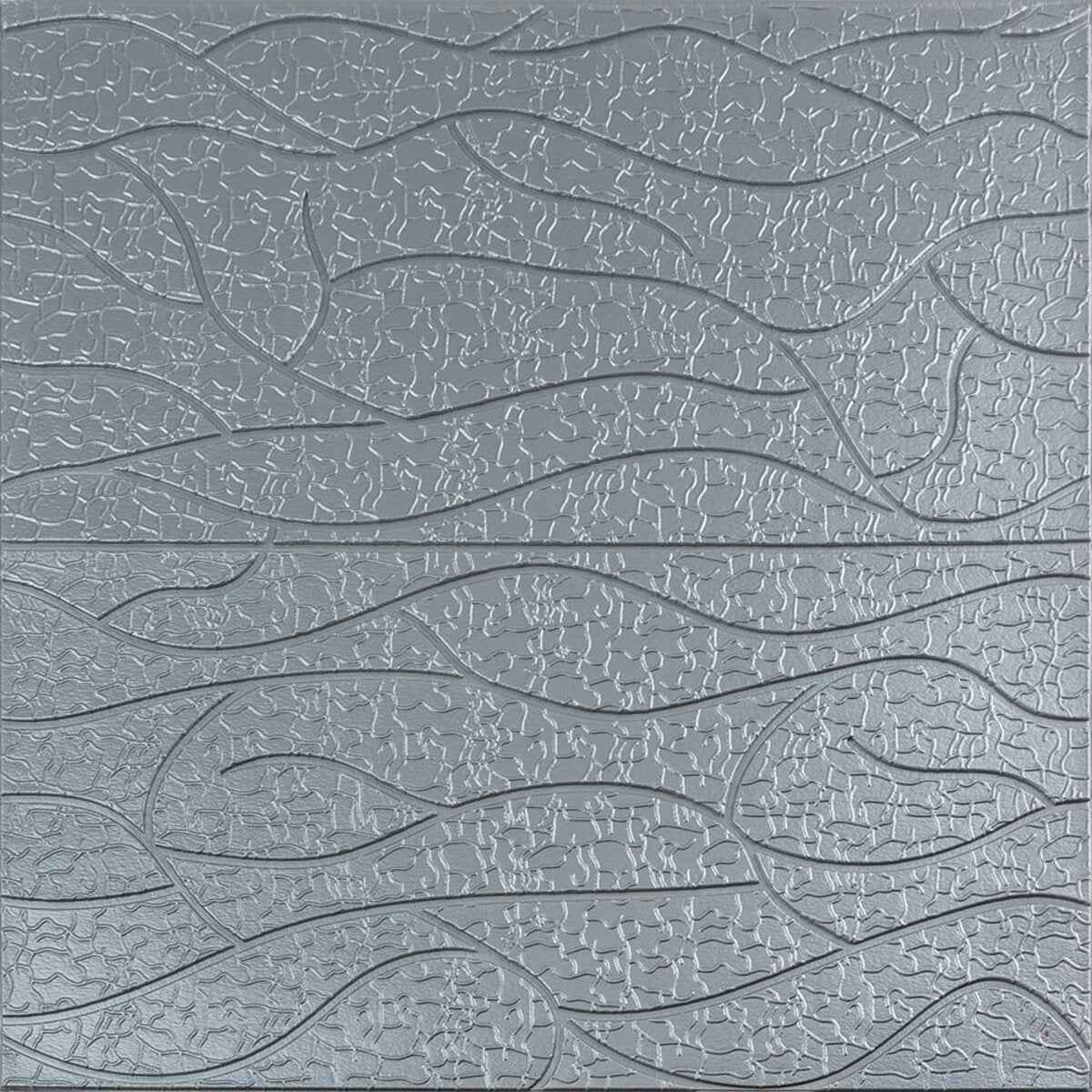 Панель 3D 700х700х6мм Срібло SW-00001951