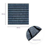 Самоклеюча плитка під ковролін 300х300х4,5мм SW-00002484