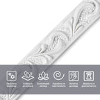 Молдинг 4950х20х7 мм Білий SW-00002677