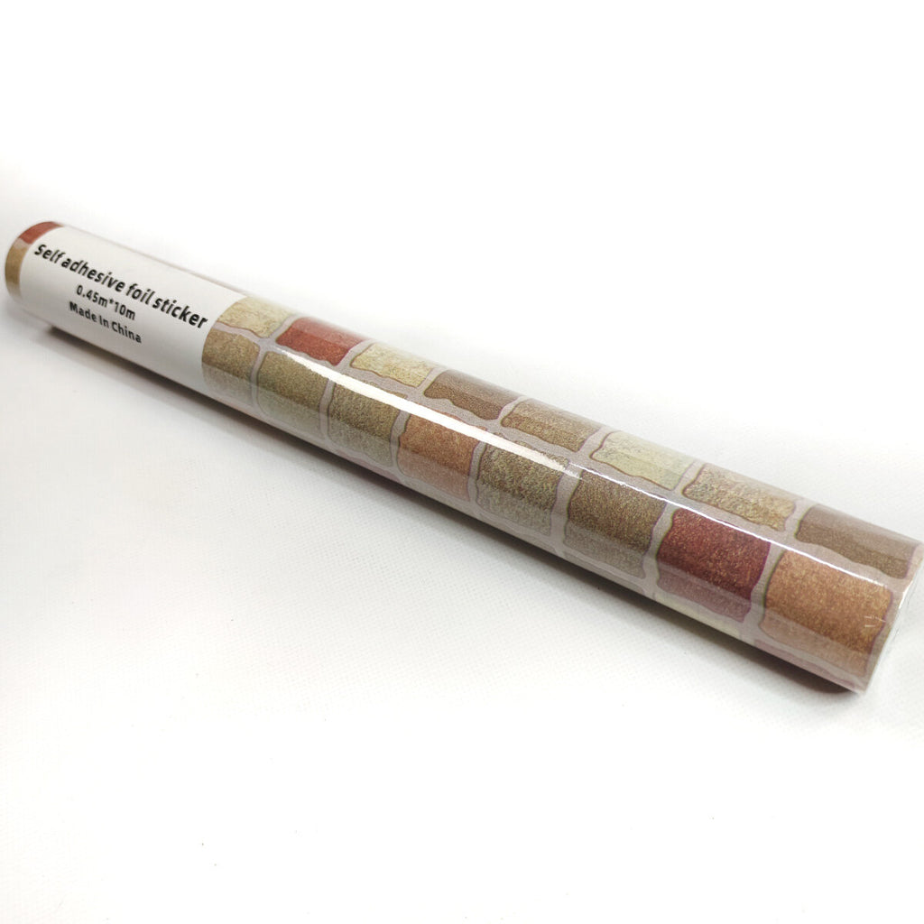 Самоклеюча плівка 0,45х10м х 0,07мм Червона мозаїка SW-00000832