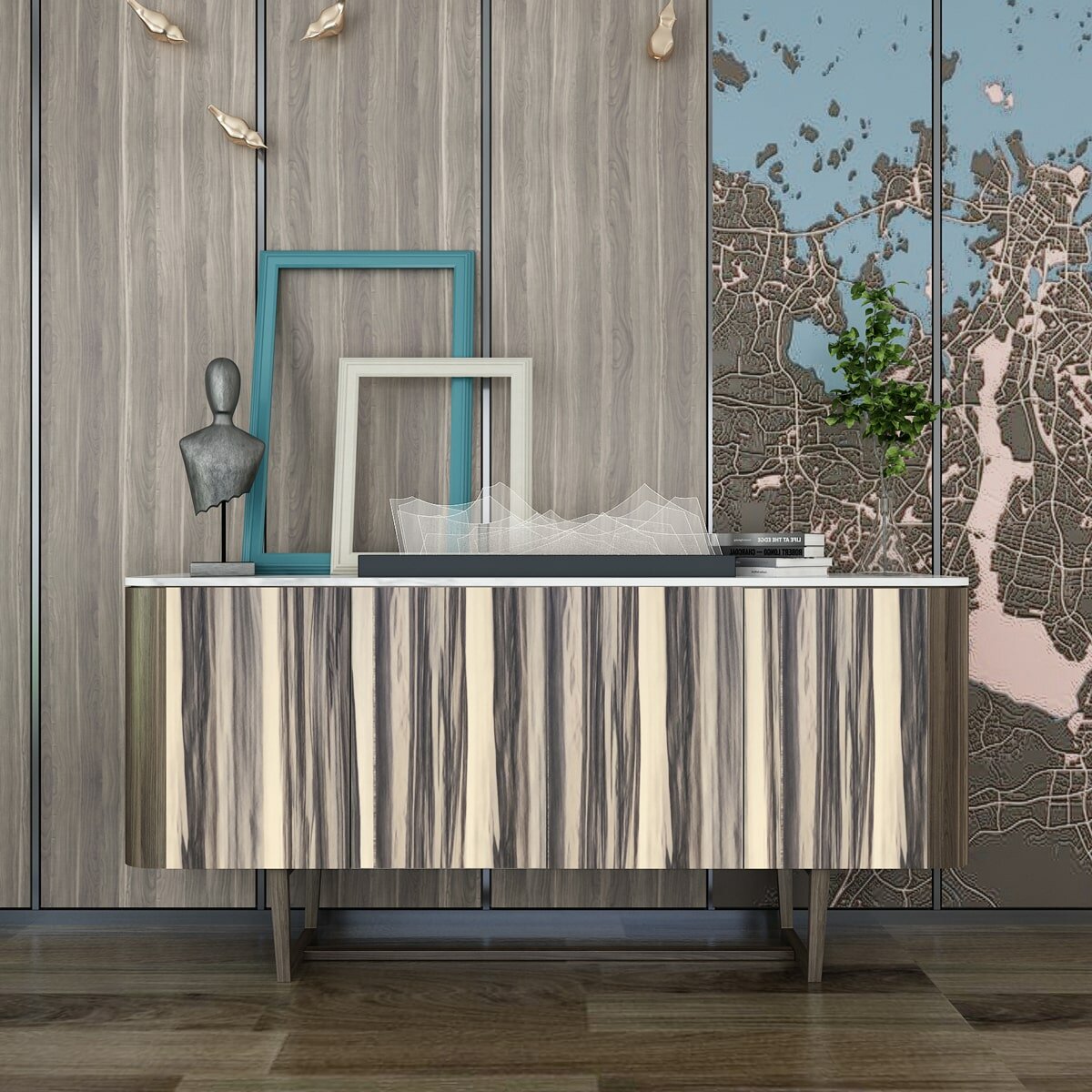 Самоклеюча плівка 0,45х10м х 0,07мм Шоколад HO-00001248