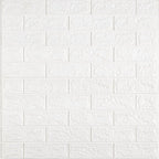 R001-2-20 Панель стінова в рулоні 3D 700х19600х2мм Біла Цегла HO-00002277