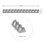 Молдинг 5000х10х7мм Срібний SW-00002681