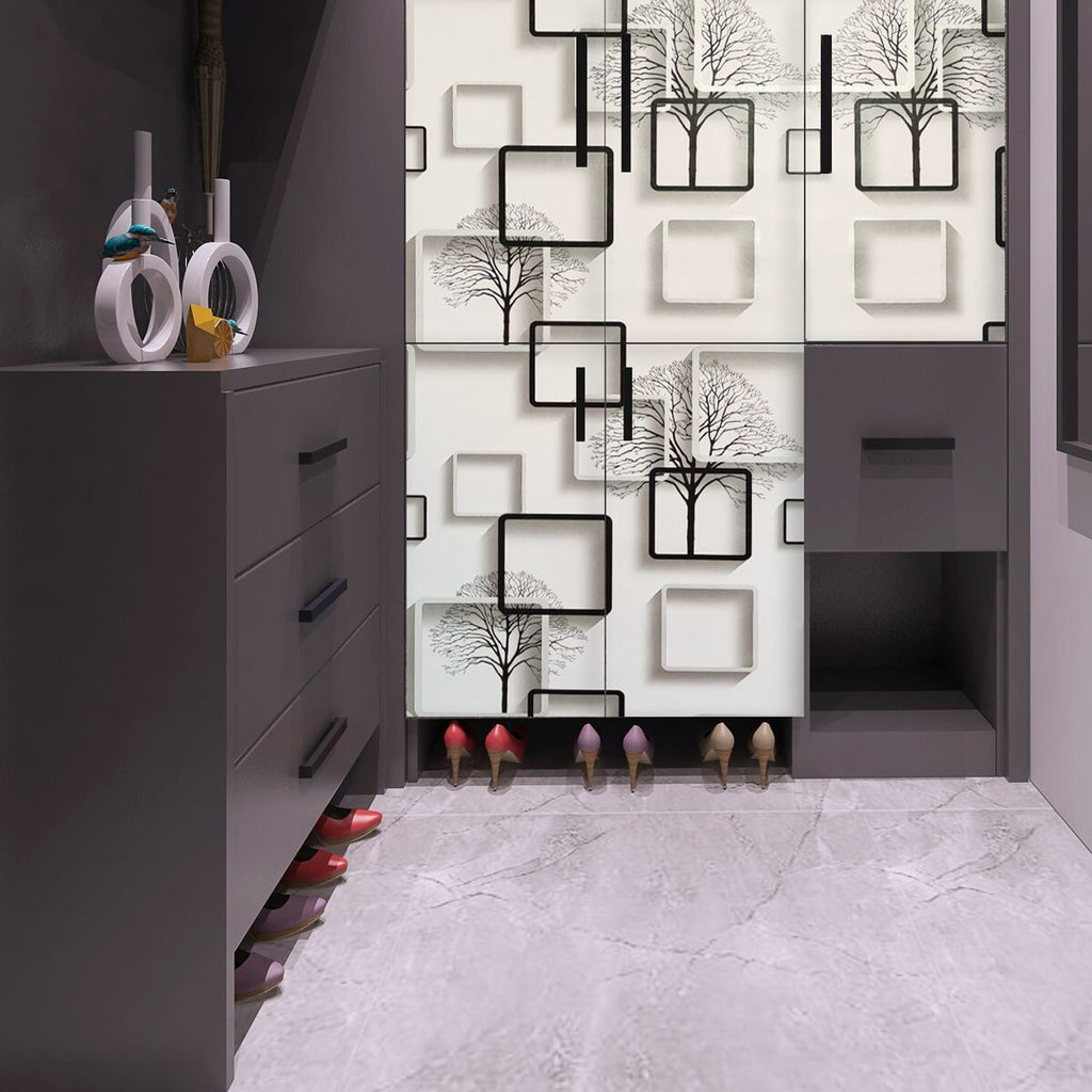 Самоклеюча плівка 0,45х10м х 0,07мм Дерево з квадратами SW-00001263