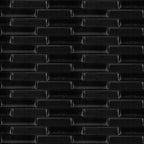 3D панель самоклеюча кладка 700х770х7мм Чорна (038) HO-00000303