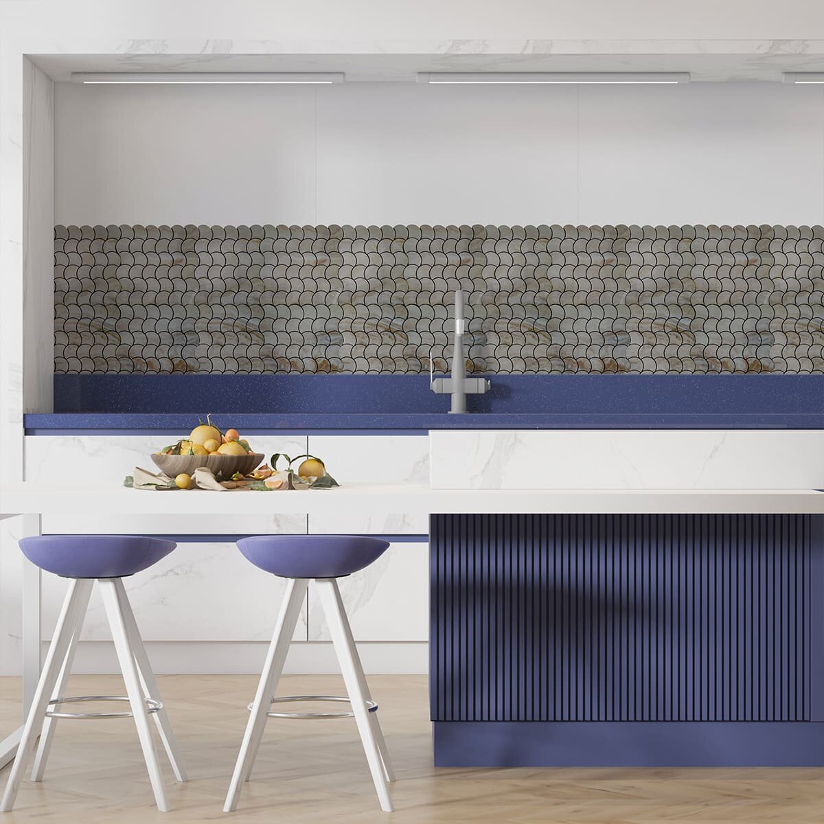 Самоклеюча PET мозаїка 300х300х4мм SW-00001667