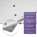 Самоклеюча стінова PET плитка 600х300х2мм SW-00001672