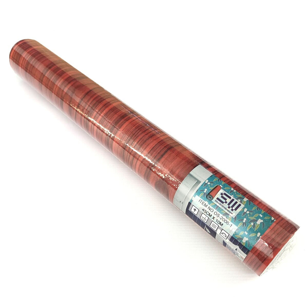 Самоклеюча плівка 0,45х10м х 0,07мм Коричневе дерево HO-00000810