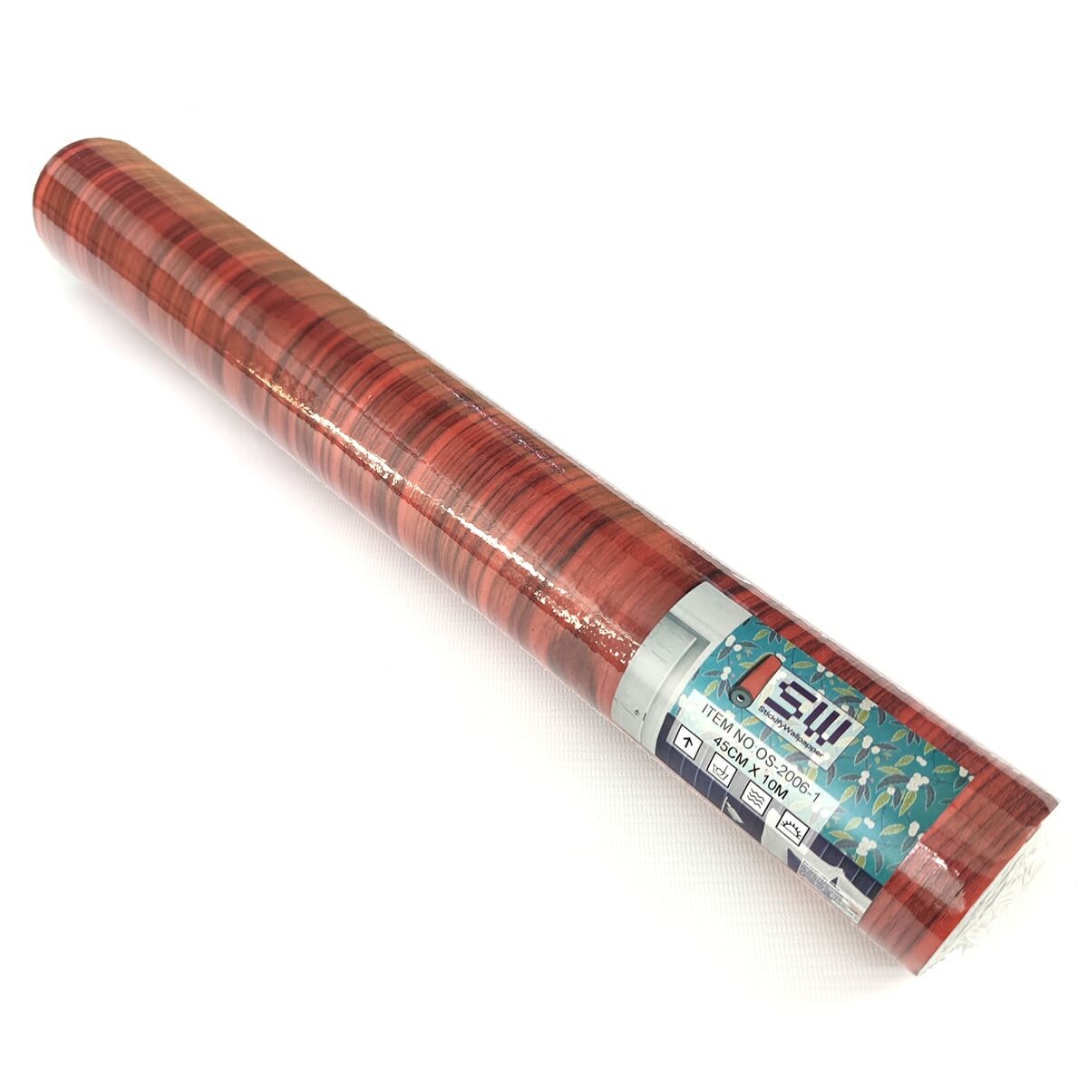 Самоклеюча плівка 0,45х10м х 0,07мм Коричневе дерево HO-00000810