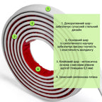 Молдинг 5000х30х9,5 мм Білий SW-00002675