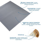 Панель 3D 700х700х4мм Срібло SW-00001952