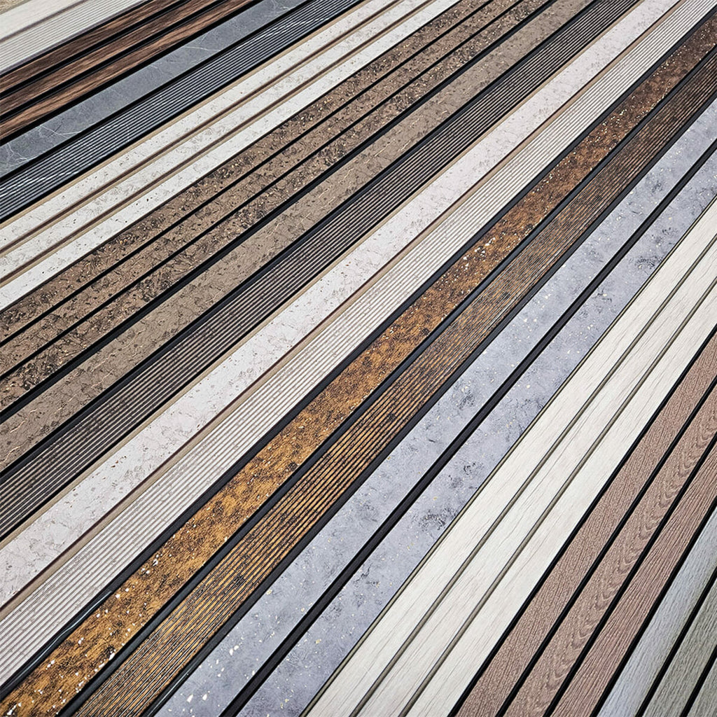 Рейка декоративна PS 2900х120х11мм Дуб з графітом SW-00001738