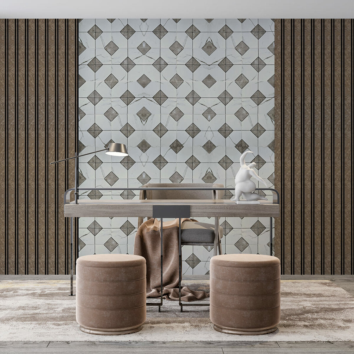 Самоклеюча PET мозаїка 300х300х4мм SW-00002445