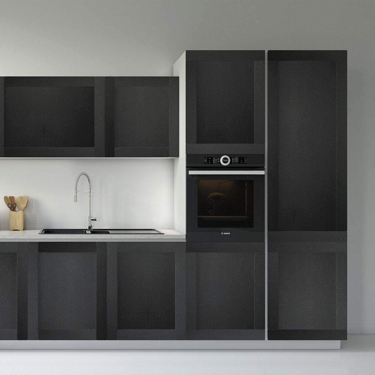 Плівка на самоклейці 0,45х10м х 0,07мм Чорна HO-00001506