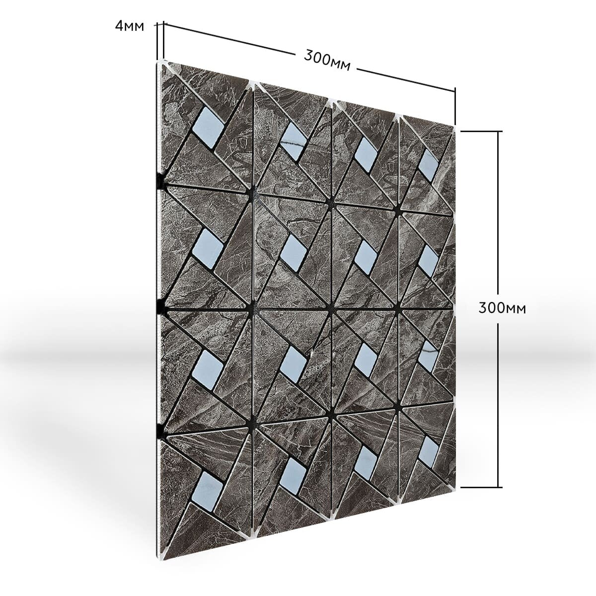 Самоклеюча PET мозаїка 300х300х4мм SW-00002451
