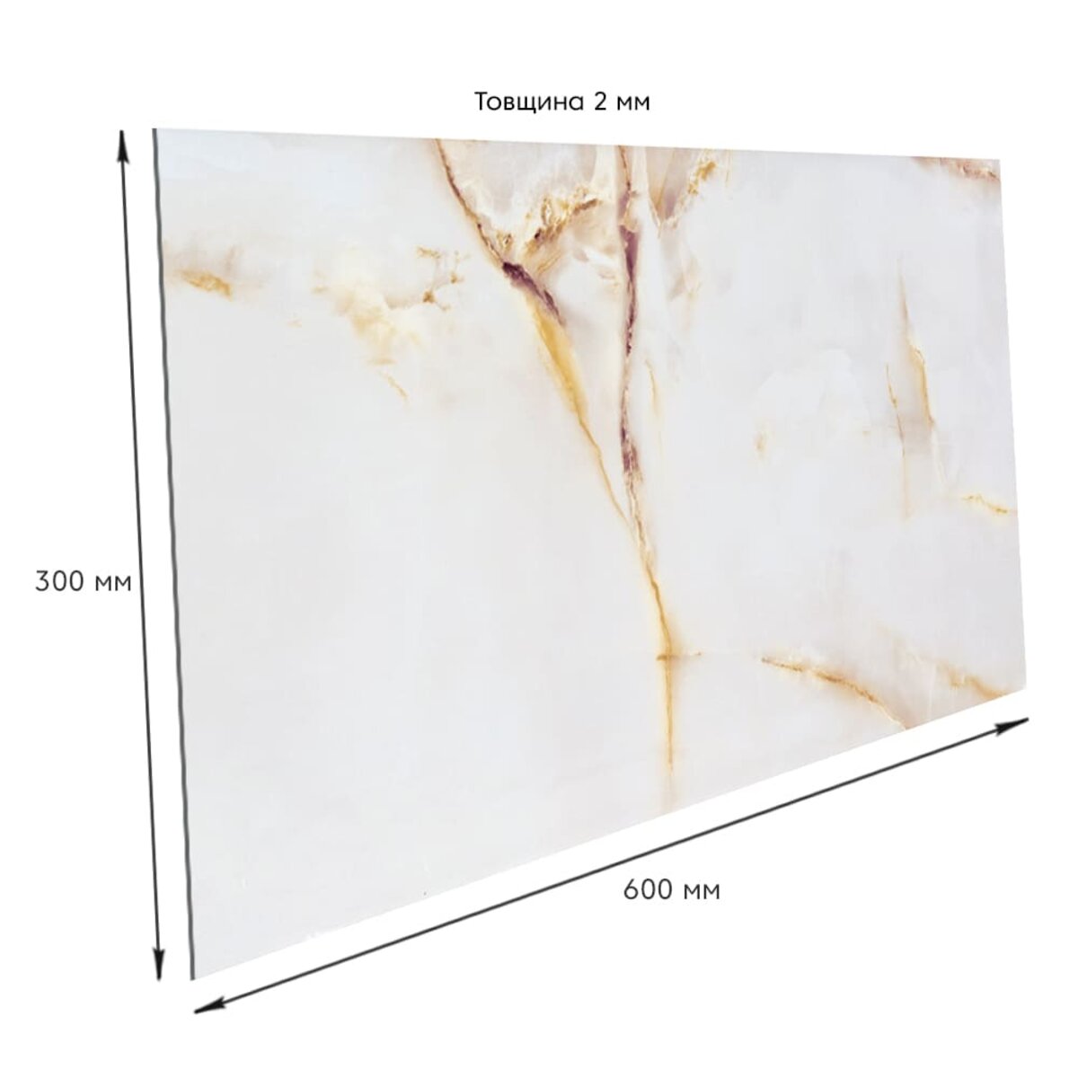 Самоклеюча стінова PET плитка 600х300х2мм SW-00001677