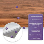 Самоклеюча стінова PET плитка 600х300х2мм SW-00002344