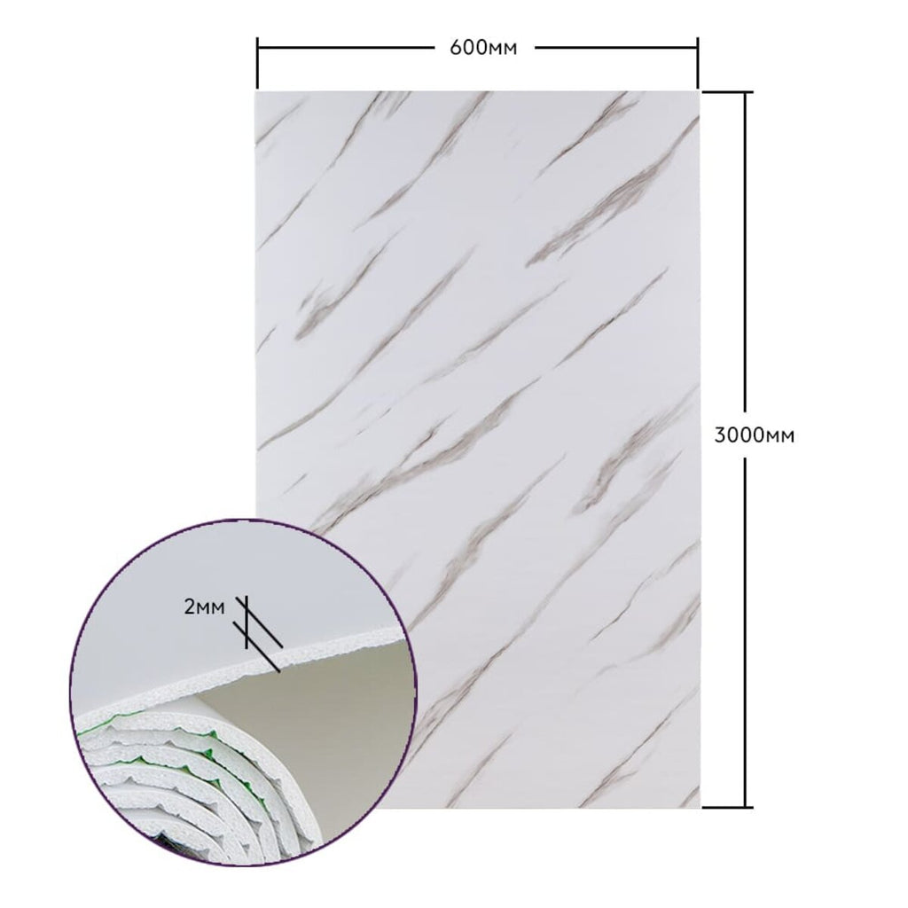 Самоклеюча стінова PET плитка у рулоні 600х3000х2мм SW-00001691