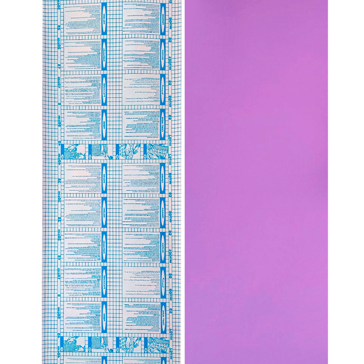 Самоклеюча плівка 0,45х10м х 0,07мм Фіолетова HO-00000822