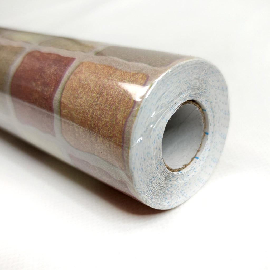 Самоклеюча плівка 0,45х10м х 0,07мм Червона мозаїка HO-00000832