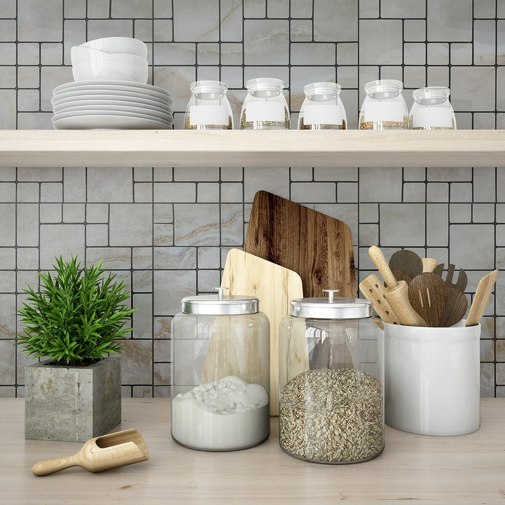 Самоклеюча PET мозаїка 300х300х4мм SW-00001656